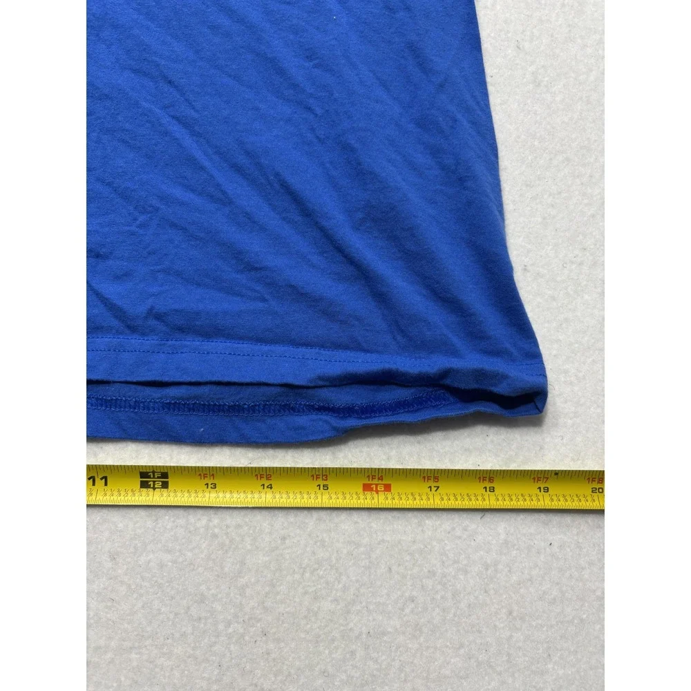 Columbia Shirt Mens Medium Blue Desert Cactus Graphic Tee Cotton Outdoor Hiking